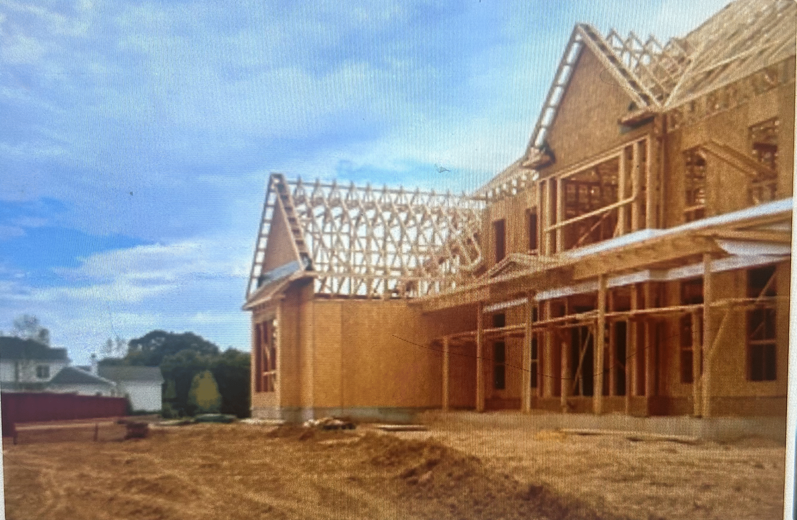 Interior office framing